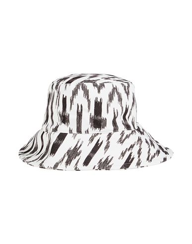 Isabel Marant Woman Hat White Size 7 Cotton, Elastane