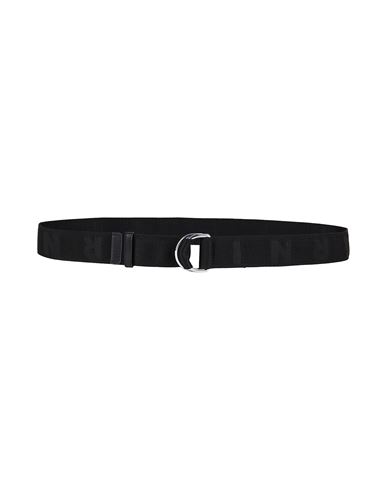 Marni Man Belt Black Size L Polyester, Steel