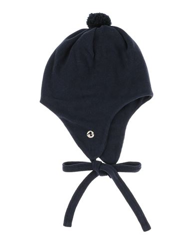 Lalalù Toddler Girl Hat Midnight Blue Size 3 Cotton, Acrylic, Synthetic Fibers, Viscose, Polyester