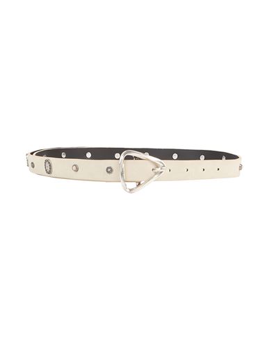 Woman Belt Black Size 36 Leather