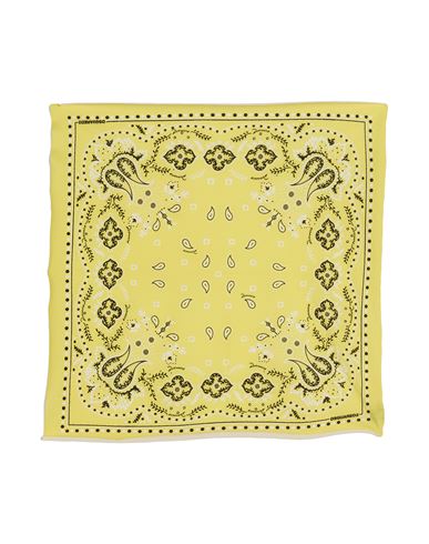 Dsquared2 Man Scarf Yellow Size - Cotton