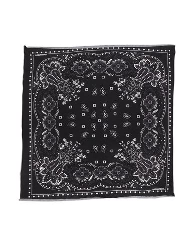 Dsquared2 Man Scarf Black Size - Cotton