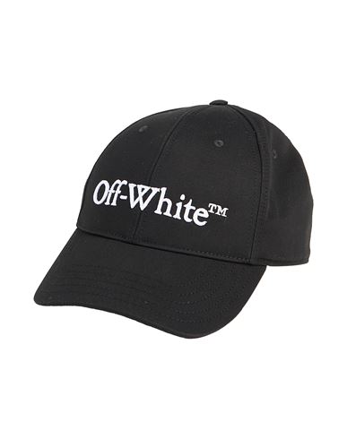 Off-white Man Hat Black Size L Cotton