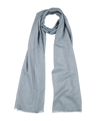 Brunello Cucinelli Cashmere Woman Scarf Sky Blue Size - Cashmere, Silk, Polyamide