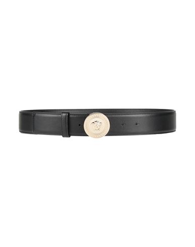 Versace Man Belt Black Size 32 Calfskin
