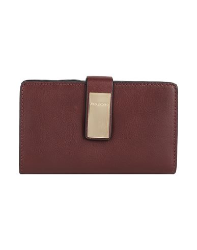 Piquadro Woman Wallet Burgundy Size - Leather