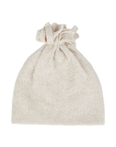 Lalalù Newborn Boy Hat Beige Size 3 Cotton, Acrylic, Polyester