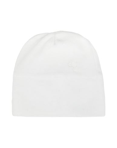 Lalalù Newborn Girl Hat White Size 3 Cotton, Polyester