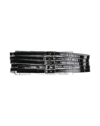 Roger Vivier Woman Belt Black Size 30 Leather In Black