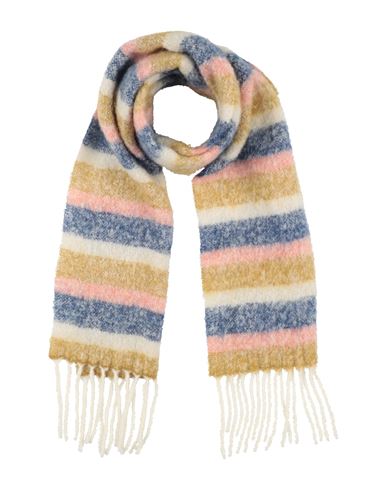 Alysi Woman Scarf Mustard Size - Alpaca Wool, Mohair Wool, Virgin Wool, Polyamide