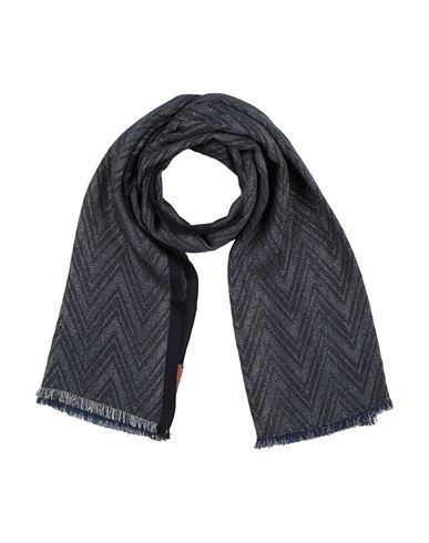 Missoni Woman Scarf Midnight Blue Size - Viscose, Wool, Polyester, Cotton, Polyamide
