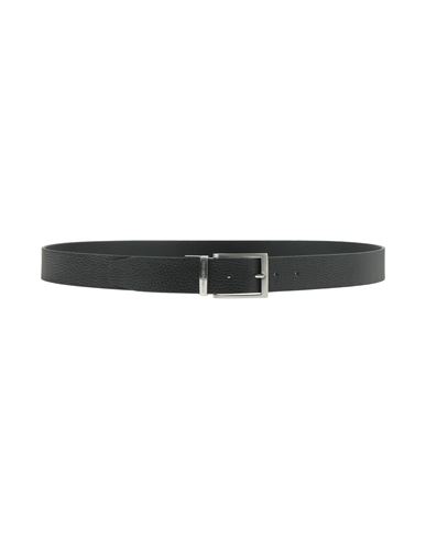 Emporio Armani Man Belt Black Size Onesize Cow Leather