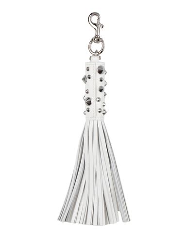 Versace Woman Key Ring White Size - Calfskin