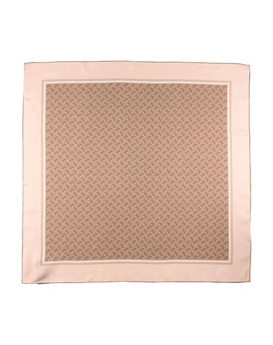 Herno Woman Scarf Light Pink Size - Silk In Brown