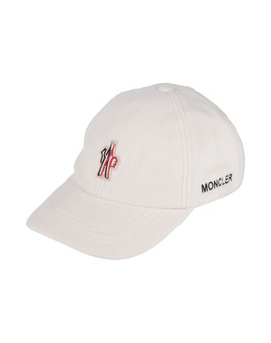 MONCLER 3 MONCLER GRENOBLE MAN HAT IVORY SIZE XL POLYESTER, ELASTANE 