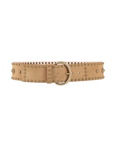 Alessia Zamattio Woman Belt Tan Size 30 Calfskin In Brown