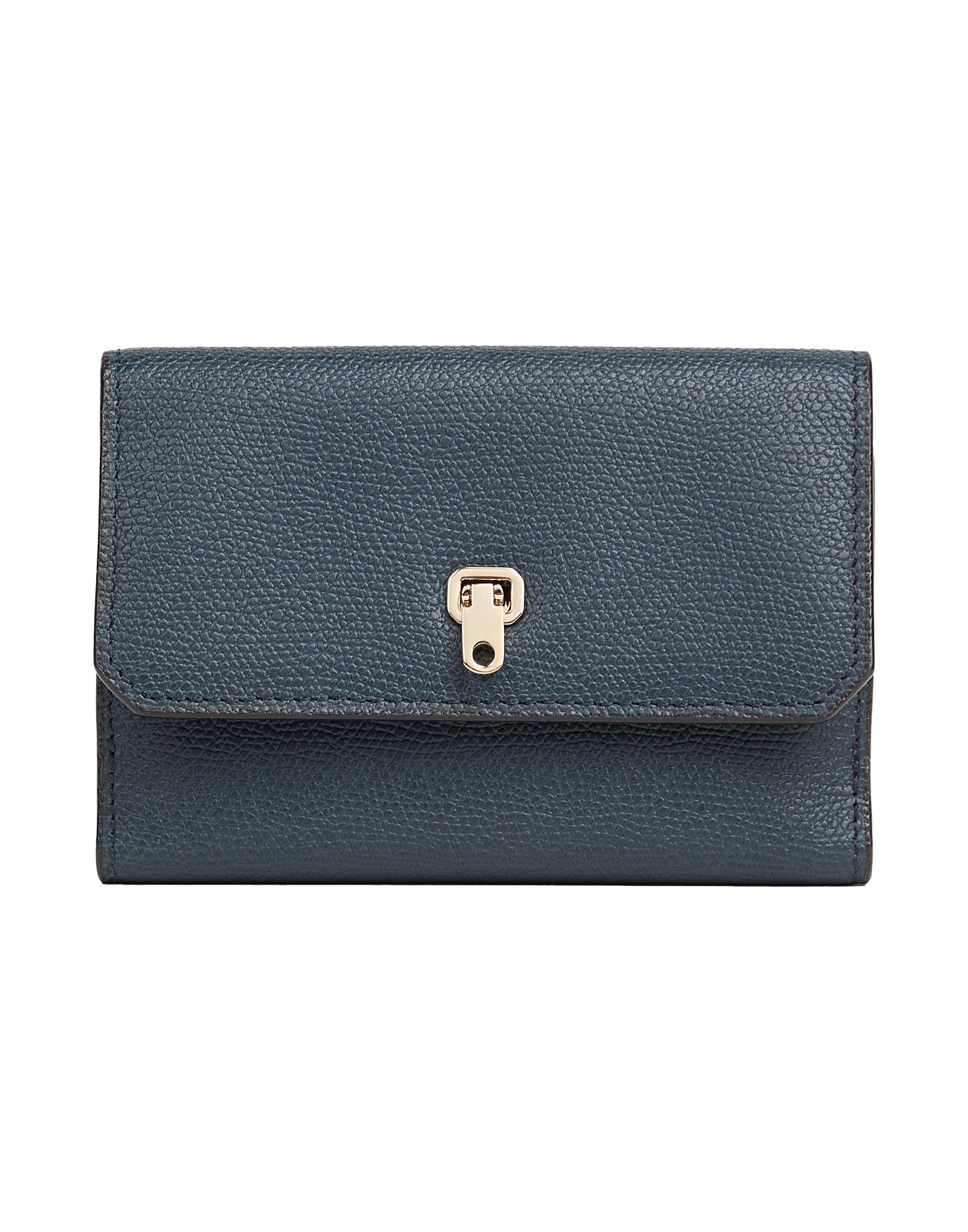 【即購入OK・正規品】Valextra ブルー ジップウォレット レザー 財布 即購入OK・正規品】Valextra ブルー ジップウォレット レザー 財布