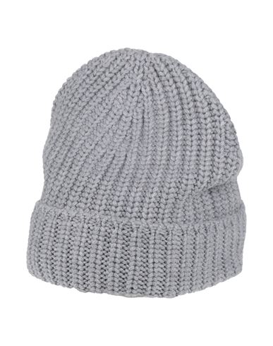 Gran Sasso Man Hat Grey Size Onesize Virgin Wool In Gray