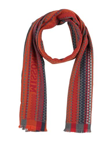 Missoni Woman Scarf Orange Size - Virgin Wool