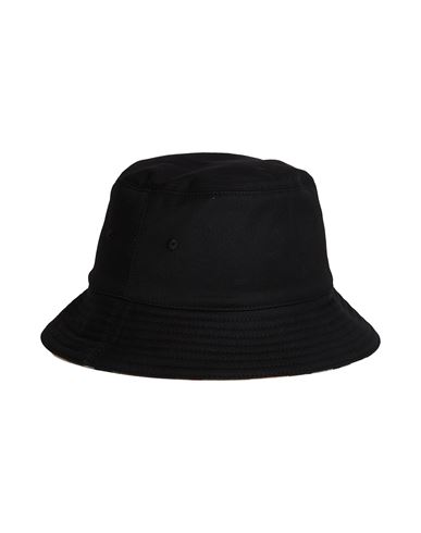 Burberry Woman Hat Black Size M Polyester, Cotton In Black