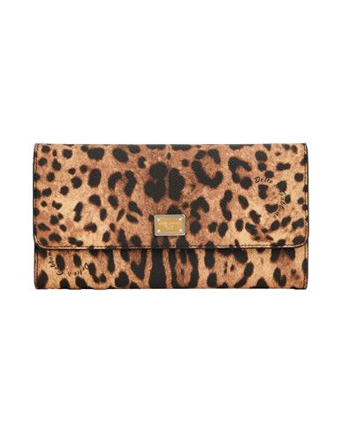 Dolce & Gabbana Woman Wallet Light Brown Size - Leather