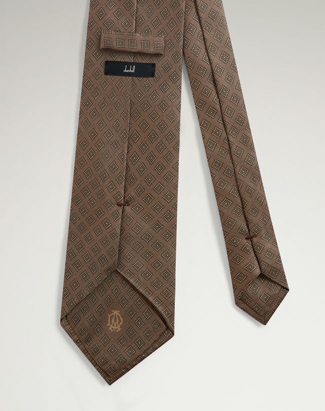dunhill ダンヒル ネクタイ 新品 未使用 シルク 茶色 馬 ホース総柄 三越伊勢丹 | dunhill/ダンヒル通販 | サーキュラー ニート