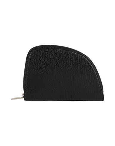 Burberry Woman Wallet Black Size - Cow Leather
