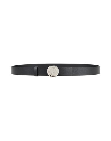 Karl Lagerfeld Woman Belt Black Size L Cow Leather