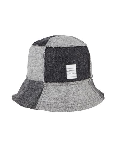 Thom Browne Man Hat Light Grey Size S Wool