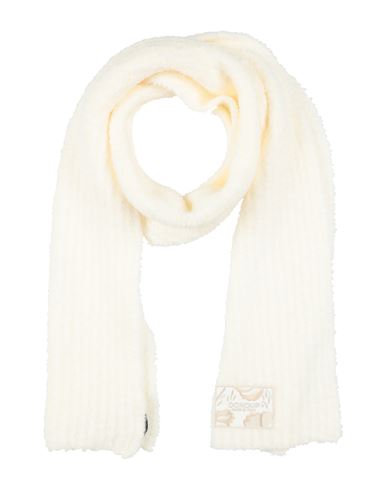 Dondup Woman Scarf White Size - Acrylic, Polyamide, Wool, Viscose In White