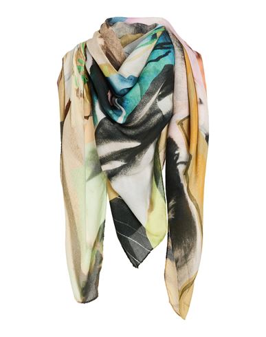 Paul Smith Man Scarf Beige Size - Viscose, Lyocell In Sand