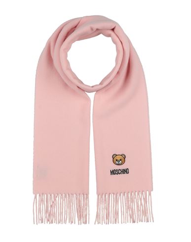 Moschino Woman Scarf Light Pink Size - Merino Wool