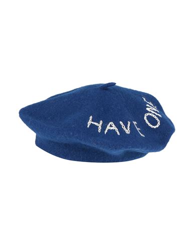 Haveone Woman Hat Azure Size Onesize Wool In Blue