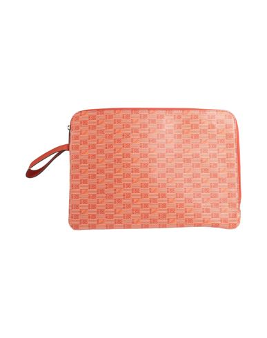Moreau Paris Woman Document Holder Orange Size - Textile Fibers In Orange