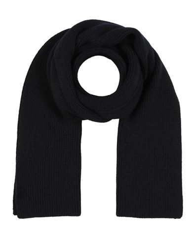 Hugo Boss Boss  Man Scarf Midnight Blue Size - Virgin Wool