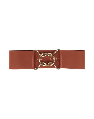 Merci Italia Woman Belt Brown Size Onesize Textile Fibers