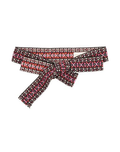 Stella Forest Woman Belt Burgundy Size Onesize Cotton