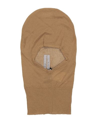 Rick Owens Man Hat Mustard Size Onesize Cashmere In Yellow