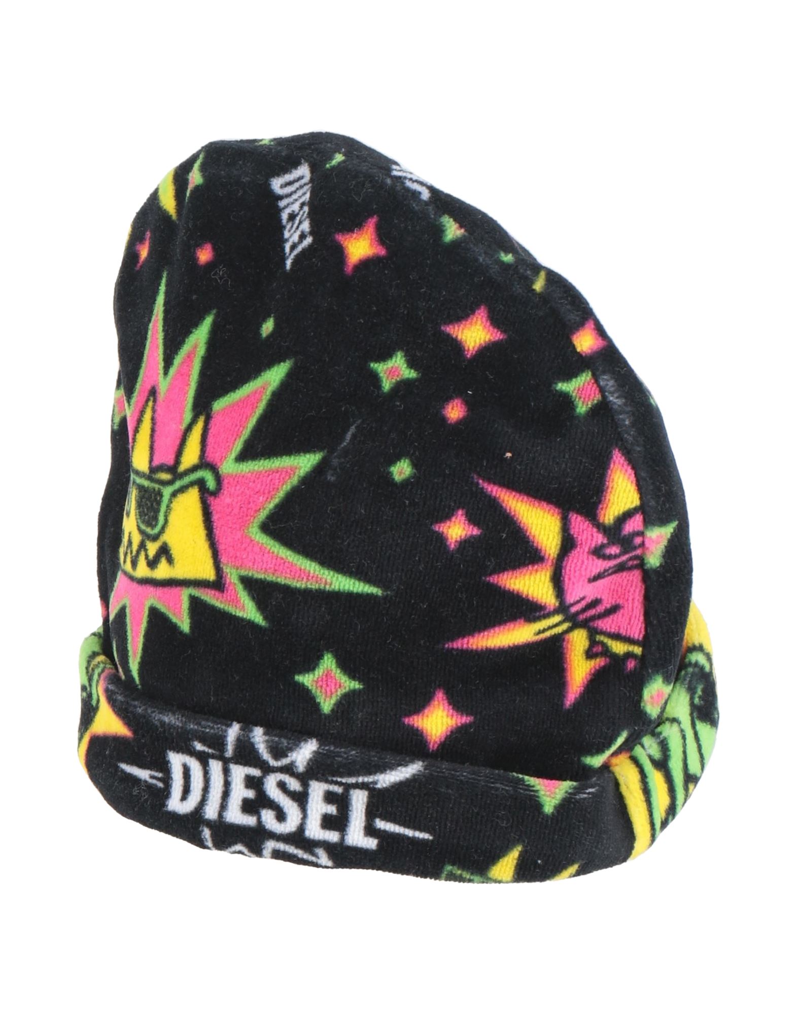【美品】DIESEL 赤/黒チェック 帽子 A11361_0BLAA_42A_E.jpg