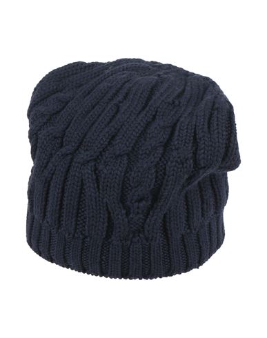 Fabiana Filippi Woman Hat Midnight Blue Size Onesize Virgin Wool In Blue