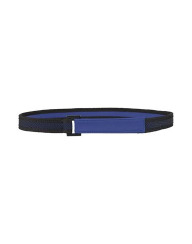 Marni Woman Belt Blue Size 36 Textile Fibers