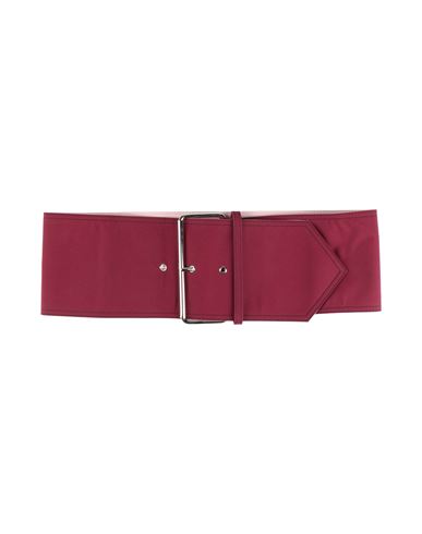 Marni Woman Belt Burgundy Size 36 Cotton