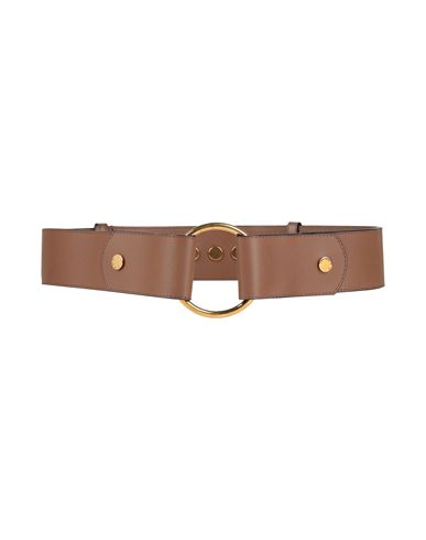 Marni Woman Belt Tan Size 32 Calfskin