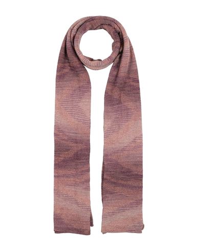 Missoni Woman Scarf Mauve Size - Viscose, Synthetic Fibers, Wool, Cupro, Cashmere