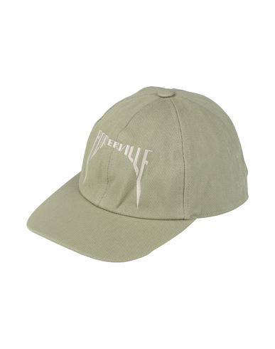Rick Owens Drkshdw Drkshdw By Rick Owens Man Hat Sage Green Size S Cotton