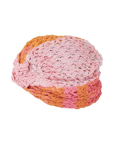 Missoni Woman Hat Orange Size Onesize Viscose, Cupro, Polyester