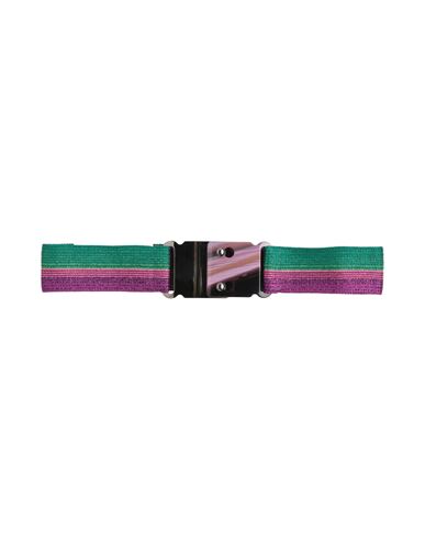 Missoni Woman Belt Green Size S Viscose, Ecobrass, Acetate