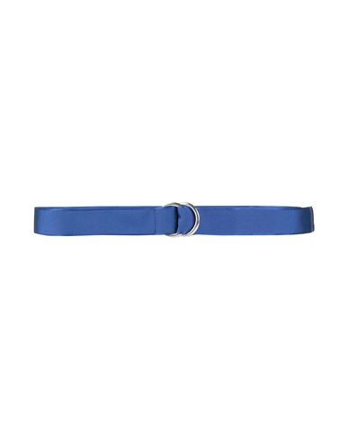 Sartoriale Woman Belt Bright Blue Size Onesize Polyester, Cotton In Blue