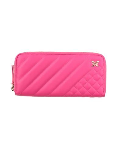 Ungaro Woman Wallet Fuchsia Size - Textile Fibers In Pink
