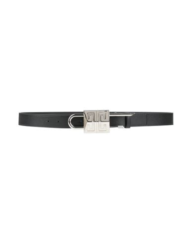 Givenchy Man Belt Black Size 39.5 Calfskin